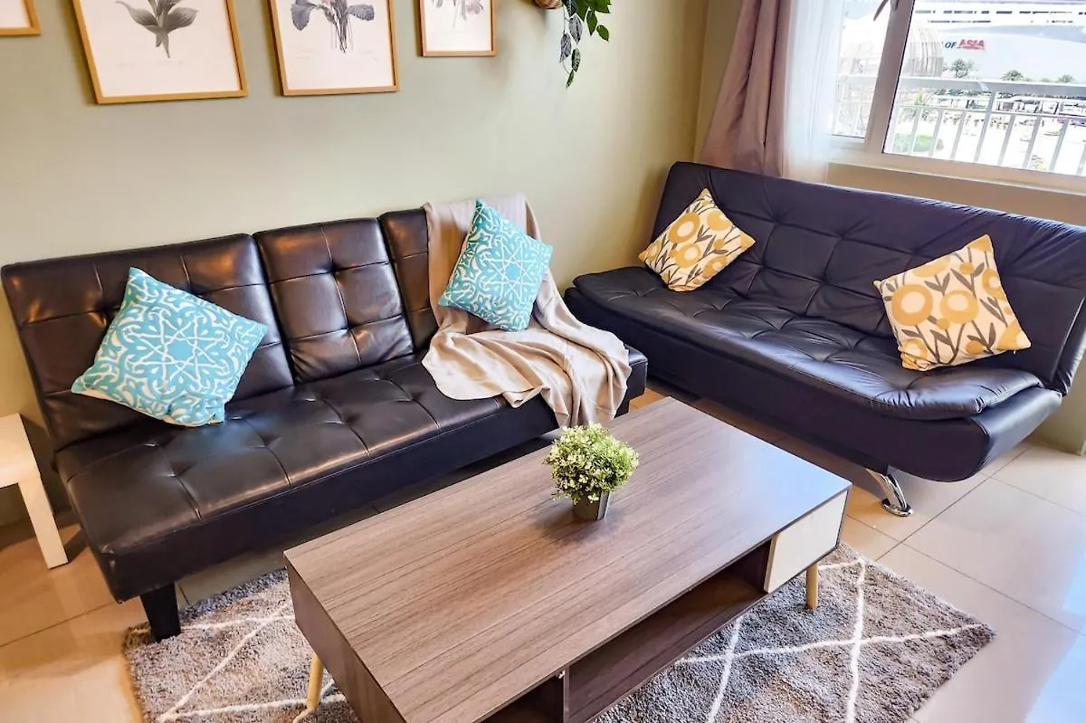 Lush 2Br 98Sqm Moa 200Mbps Netflix Xbox Printer Διαμέρισμα Μανίλα 0*,  Φιλιππίνες